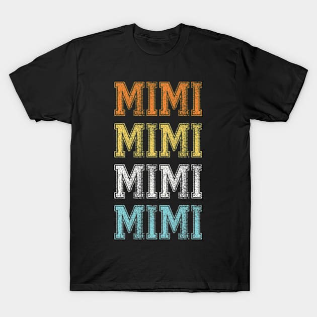 Cool retro gift for mimi T-Shirt by MinyMerch